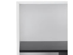 Buffet Haut Lyon Avec 2 Portes Et 2 Niches - MDF Et Bois - Blanc -Meilleur Meubles Magasin buffet 18873911