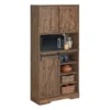Buffet De Cuisine Meuble De Rangement Avec Porte De Grange Coulissante, FSB83-N -Meilleur Meubles Magasin buffet 19185355