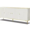 Commode PETRA 182 Cm 4D Cachemire Avec Pieds Dorés -Meilleur Meubles Magasin buffet 21772027