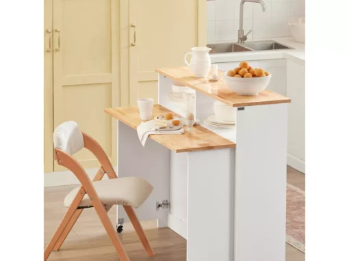 Buffet De Rangement Avec Portes Coulissantes Et Plan De Travail Extensible, FSB36-WN -Meilleur Meubles Magasin buffet 22825251