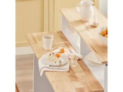Buffet De Rangement Avec Portes Coulissantes Et Plan De Travail Extensible, FSB36-WN -Meilleur Meubles Magasin buffet 22825255