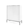 Commode NOVA SANDS K104 Buffet Avec 2 Portes Blanc Mat -Meilleur Meubles Magasin buffet 23970995