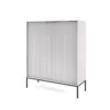 Commode NOVA SANDS K104 Buffet Avec 2 Portes Gris Mat -Meilleur Meubles Magasin buffet 23971479