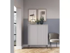 Commode NOVA SANDS K104 Buffet Avec 2 Portes Gris Mat -Meilleur Meubles Magasin buffet 23971485
