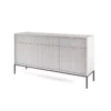 Commode NOVA SANDS KSZ154 Buffet Avec 3 Tiroirs Gris Mat -Meilleur Meubles Magasin buffet 23973683