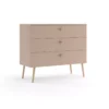 Commode MALIBO 100 Cm 3S Avec Tiroirs Macchiato -Meilleur Meubles Magasin buffet 24154419