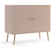Commode MALIBO 100 Cm 2D Macchiato -Meilleur Meubles Magasin buffet 24154501