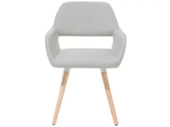 Lot De 2 Chaises De Salle à Manger Grises Claires CHICAGO -Meilleur Meubles Magasin chaise 11722393