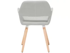Lot De 2 Chaises De Salle à Manger Grises Claires CHICAGO -Meilleur Meubles Magasin chaise 11722399