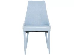 2 Chaises En Tissu Bleu Clair CAMINO -Meilleur Meubles Magasin chaise 11723507