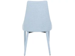 2 Chaises En Tissu Bleu Clair CAMINO -Meilleur Meubles Magasin chaise 11723511