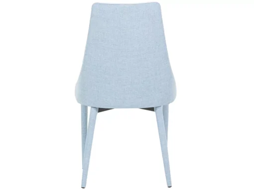 2 Chaises En Tissu Bleu Clair CAMINO -Meilleur Meubles Magasin chaise 11723511