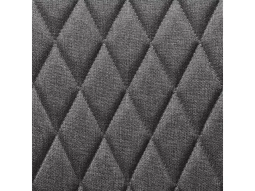 Lot De 2 Chaises De Salle à Manger En Tissu Gris Foncé ARCATA -Meilleur Meubles Magasin chaise 12338333