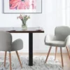 Lot De 2 Chaises Grises Claires BROOKVILLE -Meilleur Meubles Magasin chaise 13173045