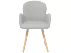 Lot De 2 Chaises Grises Claires BROOKVILLE -Meilleur Meubles Magasin chaise 13173055
