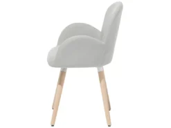 Lot De 2 Chaises Grises Claires BROOKVILLE -Meilleur Meubles Magasin chaise 13173057
