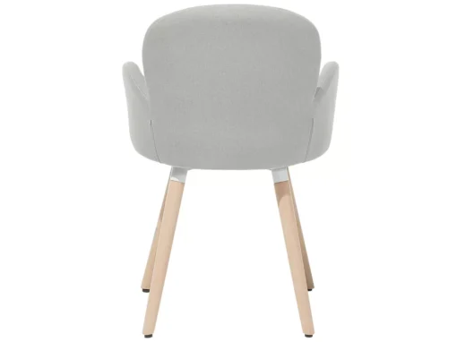 Lot De 2 Chaises Grises Claires BROOKVILLE -Meilleur Meubles Magasin chaise 13173059