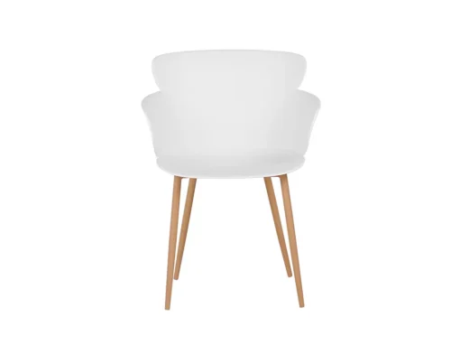 Lot De 2 Chaises De Salle à Manger Blanches SUMKLEY -Meilleur Meubles Magasin chaise 13319325