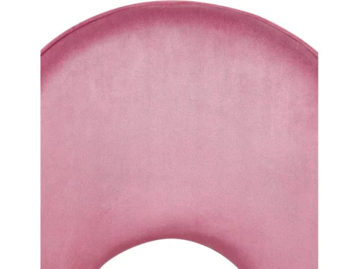 Lot De 2 Chaises En Velours Rose MAGALIA -Meilleur Meubles Magasin chaise 13532945
