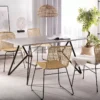 Lot De 2 Chaises En Rotin Clair ELFROS -Meilleur Meubles Magasin chaise 14837155