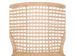 Lot De 2 Chaises En Rotin Clair ELFROS -Meilleur Meubles Magasin chaise 14837167