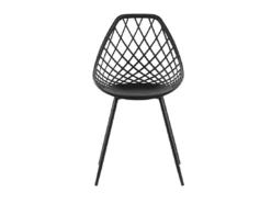 Lot De 2 Chaises De Salle à Manger Noires CANTON -Meilleur Meubles Magasin chaise 16268383