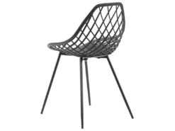 Lot De 2 Chaises De Salle à Manger Noires CANTON -Meilleur Meubles Magasin chaise 16268387
