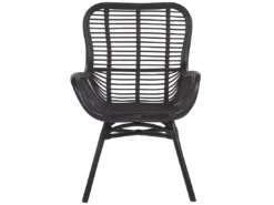 Chaise En Rotin Noir TOGO -Meilleur Meubles Magasin chaise 16285061