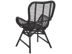 Chaise En Rotin Noir TOGO -Meilleur Meubles Magasin chaise 16285063