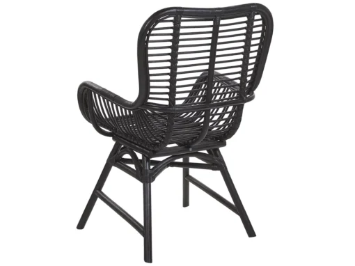 Chaise En Rotin Noir TOGO -Meilleur Meubles Magasin chaise 16285063