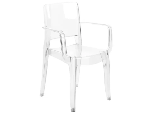 Lot De 2 Chaises De Salle à Manger Transparentes KENWOOD -Meilleur Meubles Magasin chaise 16433865
