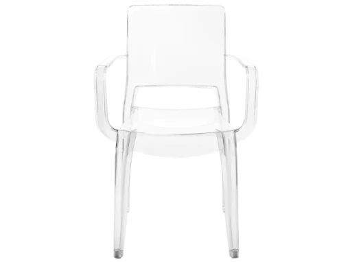 Lot De 2 Chaises De Salle à Manger Transparentes KENWOOD -Meilleur Meubles Magasin chaise 16433867