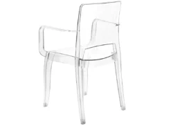 Lot De 2 Chaises De Salle à Manger Transparentes KENWOOD -Meilleur Meubles Magasin chaise 16433869