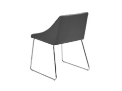 Lot De 2 Chaises De Salle à Manger En Cuir PU Gris ARCATA -Meilleur Meubles Magasin chaise 16688165