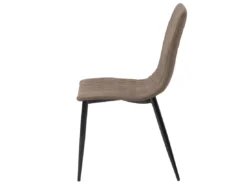 Lot De 2 Chaises En Cuir PU Marron Clair MONTANA -Meilleur Meubles Magasin chaise 16688195