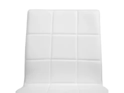 Deux Chaises De Salle à Manger En Cuir PU Blanc KIRON -Meilleur Meubles Magasin chaise 16688281