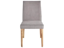 Lot De 2 Chaises De Salle à Manger En Tissu Gris Clair PHOLA -Meilleur Meubles Magasin chaise 16689345