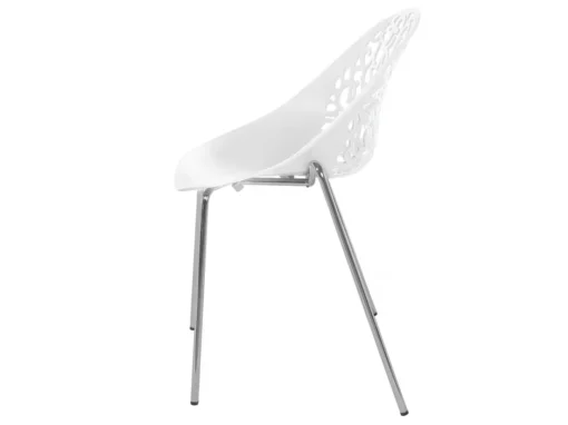 Ensemble De 4 Chaises Blanches MUMFORD -Meilleur Meubles Magasin chaise 16701767