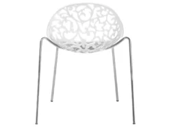 Ensemble De 4 Chaises Blanches MUMFORD -Meilleur Meubles Magasin chaise 16701769
