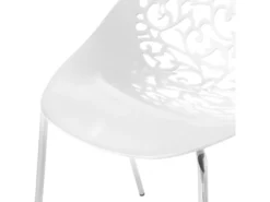 Ensemble De 4 Chaises Blanches MUMFORD -Meilleur Meubles Magasin chaise 16701771