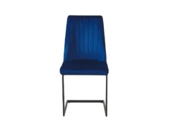 Lot De 2 Chaises De Salle à Manger En Velours Bleu Cobalt LAVONIA -Meilleur Meubles Magasin chaise 16703225