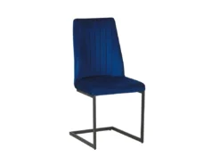 Lot De 2 Chaises De Salle à Manger En Velours Bleu Cobalt LAVONIA -Meilleur Meubles Magasin chaise 16703227