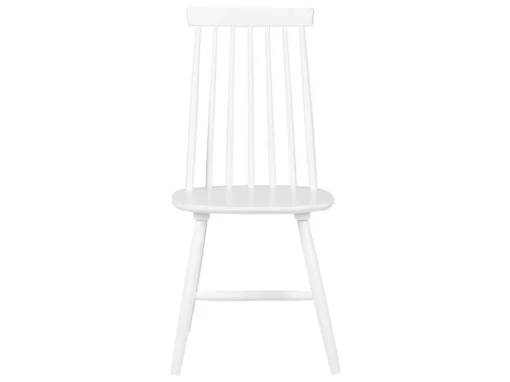 Lot De 2 Chaises Blanches En Bois BURBANK -Meilleur Meubles Magasin chaise 16705627
