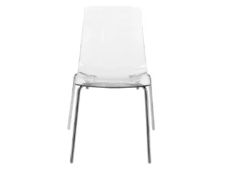 Lot De 2 Chaises De Salle à Manger Transparentes SILERTON -Meilleur Meubles Magasin chaise 16706607