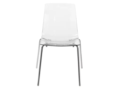 Lot De 2 Chaises De Salle à Manger Transparentes SILERTON -Meilleur Meubles Magasin chaise 16706607