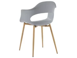 Set De 2 Chaises De Salle à Manger Grises UTICA -Meilleur Meubles Magasin chaise 16710777