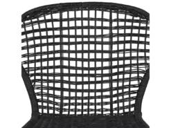 Lot De 2 Chaises En Rotin Noir ELFROS -Meilleur Meubles Magasin chaise 17172203