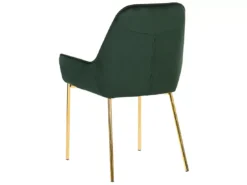 Lot De 2 Chaises En Velours Vert LOVERNA -Meilleur Meubles Magasin chaise 17175781