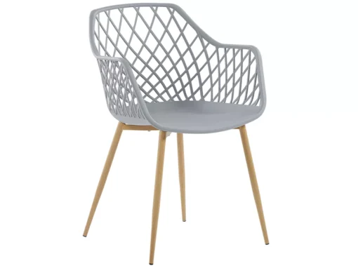 Lot De 2 Chaises De Salle à Manger Grises NASHUA -Meilleur Meubles Magasin chaise 17177823