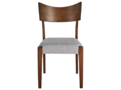 Lot De 2 Chaises De Salle à Manger En Bois Foncé EDEN -Meilleur Meubles Magasin chaise 17219141